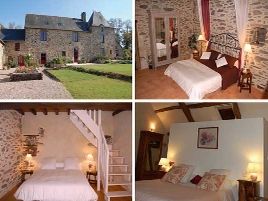 Chambres d'hôtes de charme , Manoir Le Courtillon, baulon 35580