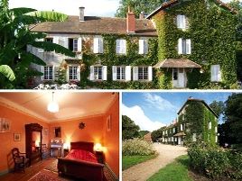 Chambres d'hôtes de charme , Manoir du Breuil, pierrefitte sur loire 03470